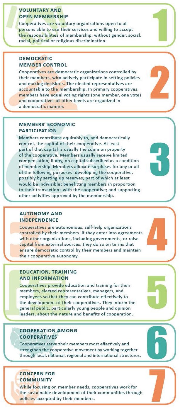 the seven cooperative principles