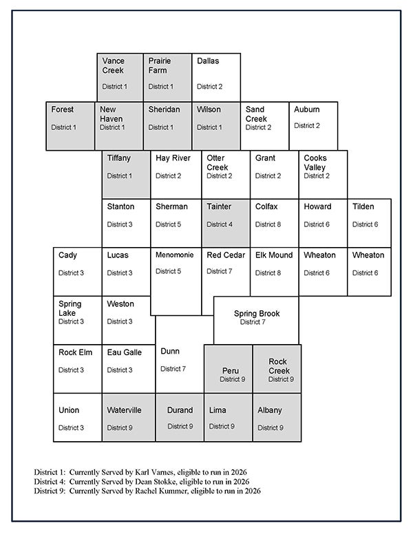 Dunn Energy district map